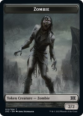 Zombie // Spirit (008) Double-Sided Token