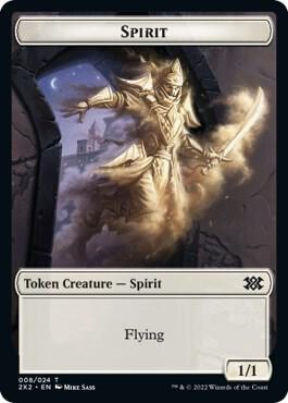 Zombie // Spirit (008) Double-Sided Token (Back)