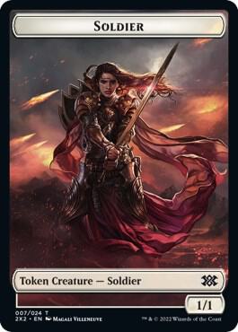 Faerie Rogue // Soldier Double-Sided Token (Back)
