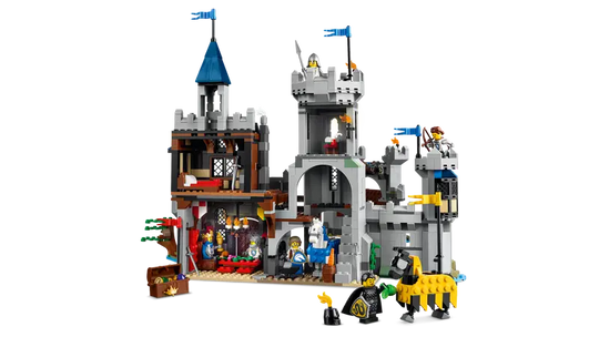 Medieval Horse Knight Castle