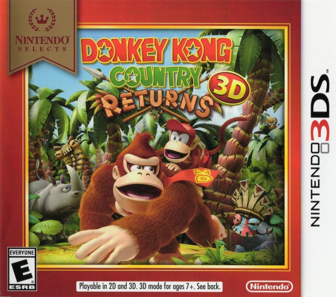 Gunpla-Box - Donkey Kong Country Returns 3D [Nintendo Selects] - Video Game - Nintendo 3DS