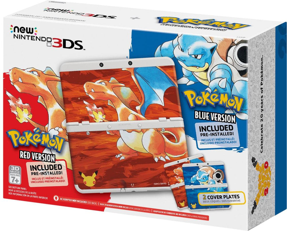 Gunpla-Box - New Nintendo 3DS Pokemon 20th Anniversary Edition - Video Game - Nintendo 3DS