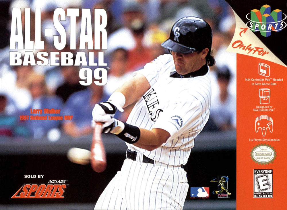 Gunpla-Box - All-Star Baseball 99 - Video Game - Nintendo 64