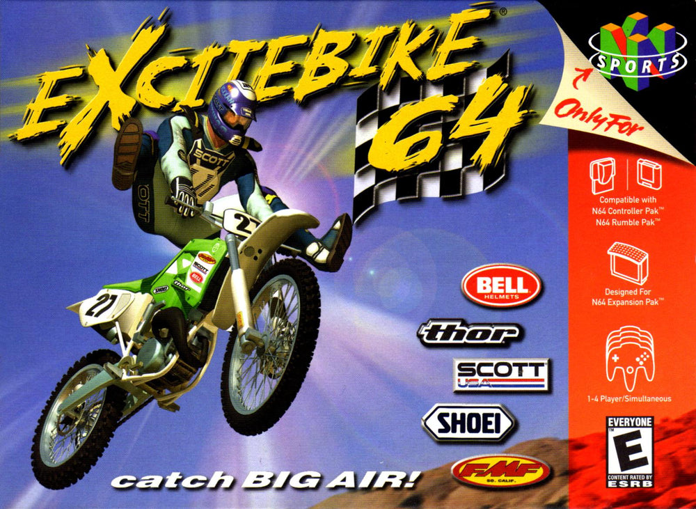 Gunpla-Box - Excitebike 64 - Video Game - Nintendo 64