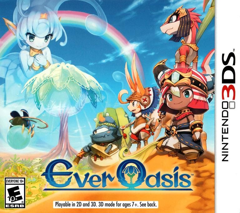 Gunpla-Box - Ever Oasis - Video Game - Nintendo 3DS