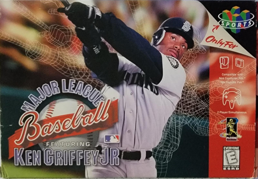 Gunpla-Box - Major League Baseball Featuring Ken Griffey Jr - Video Game - Nintendo 64