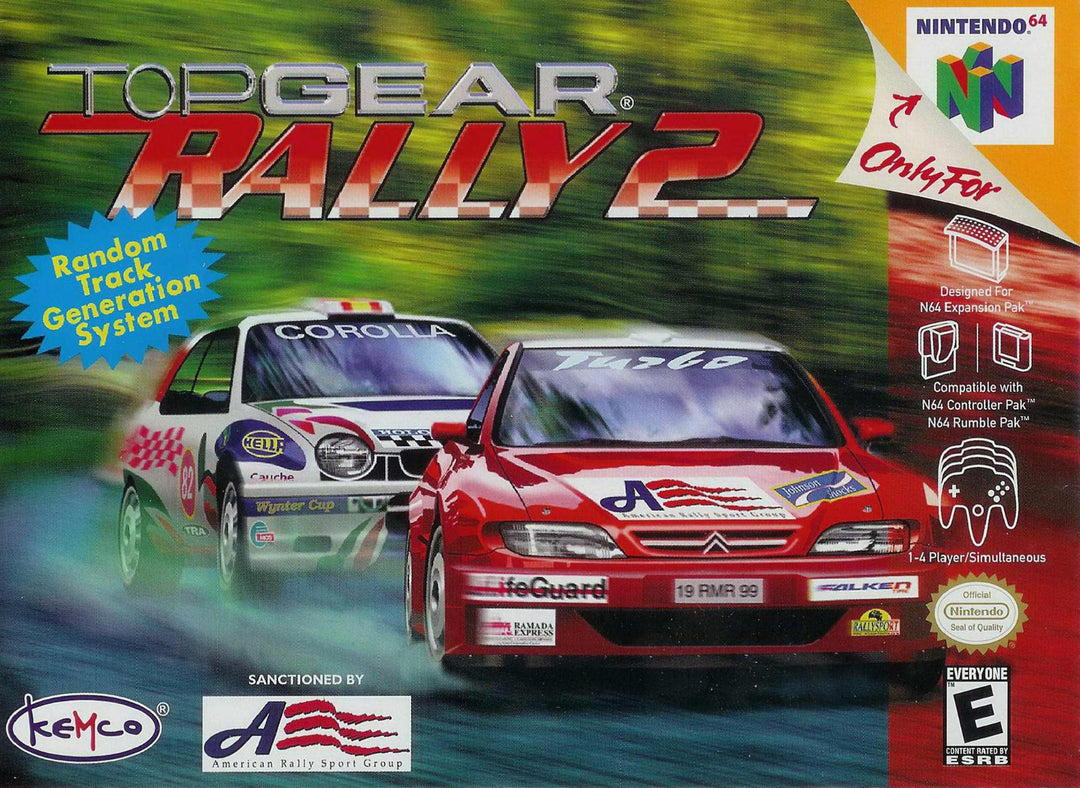 Gunpla-Box - Top Gear Rally 2 - Video Game - Nintendo 64