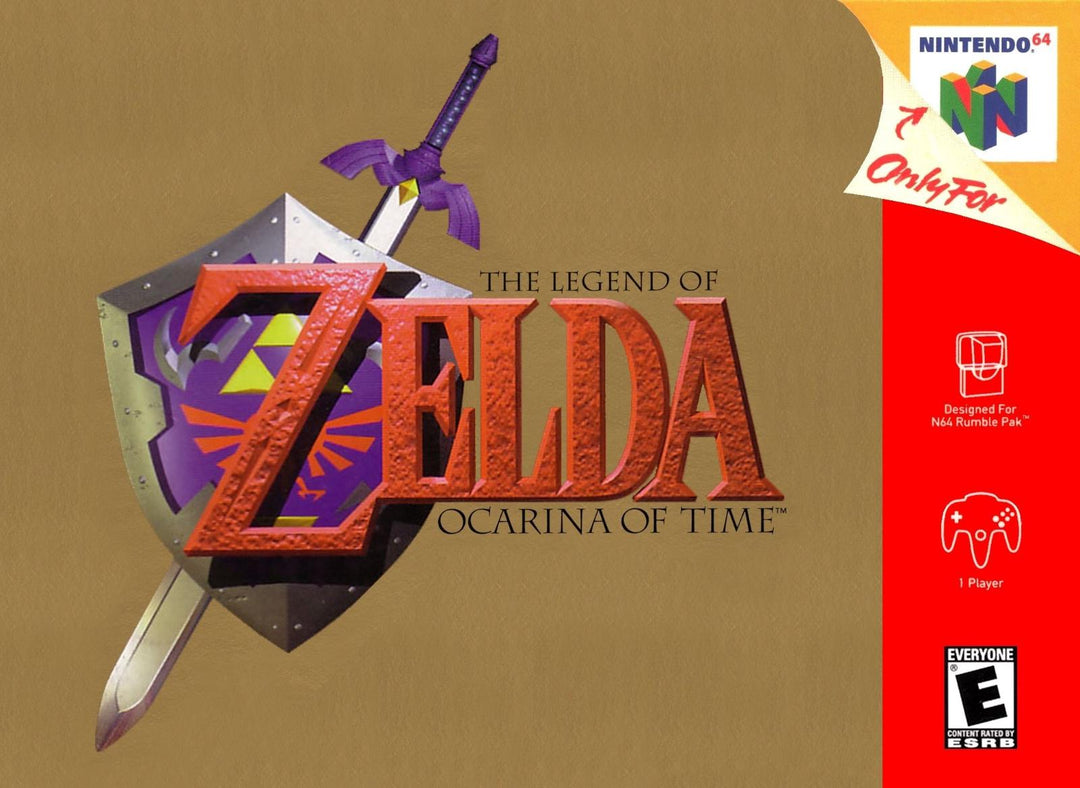Gunpla-Box - Zelda Ocarina of Time - Video Game - Nintendo 64