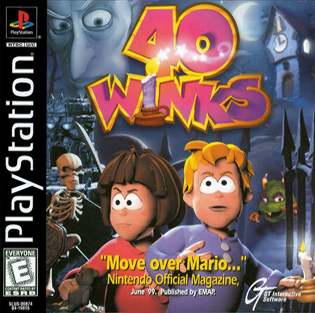 Gunpla-Box - 40 Winks - Video Game - Playstation