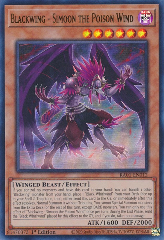 Blackwing - Simoon the Poison Wind (UR)