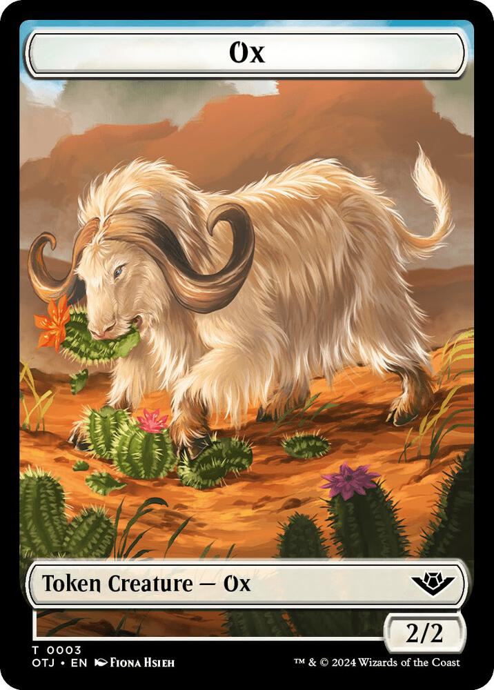 Treasure // Ox Double-Sided Token (Back)