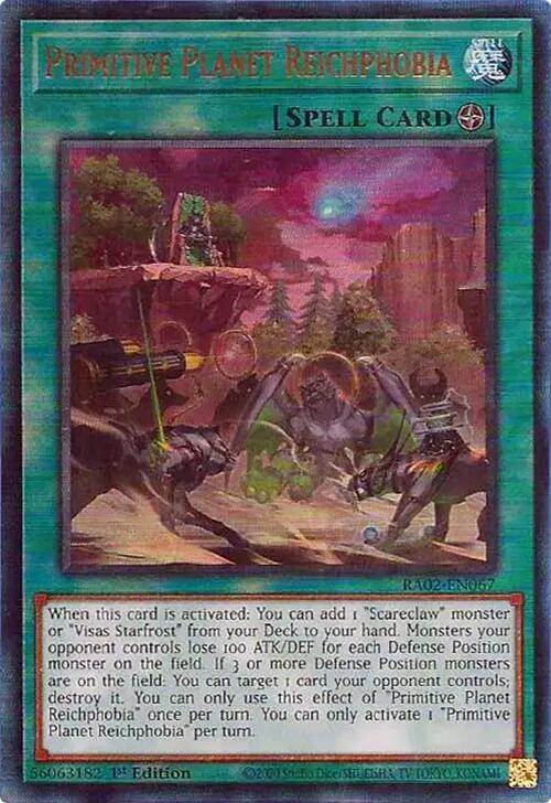 Primitive Planet Reichphobia (PUR)