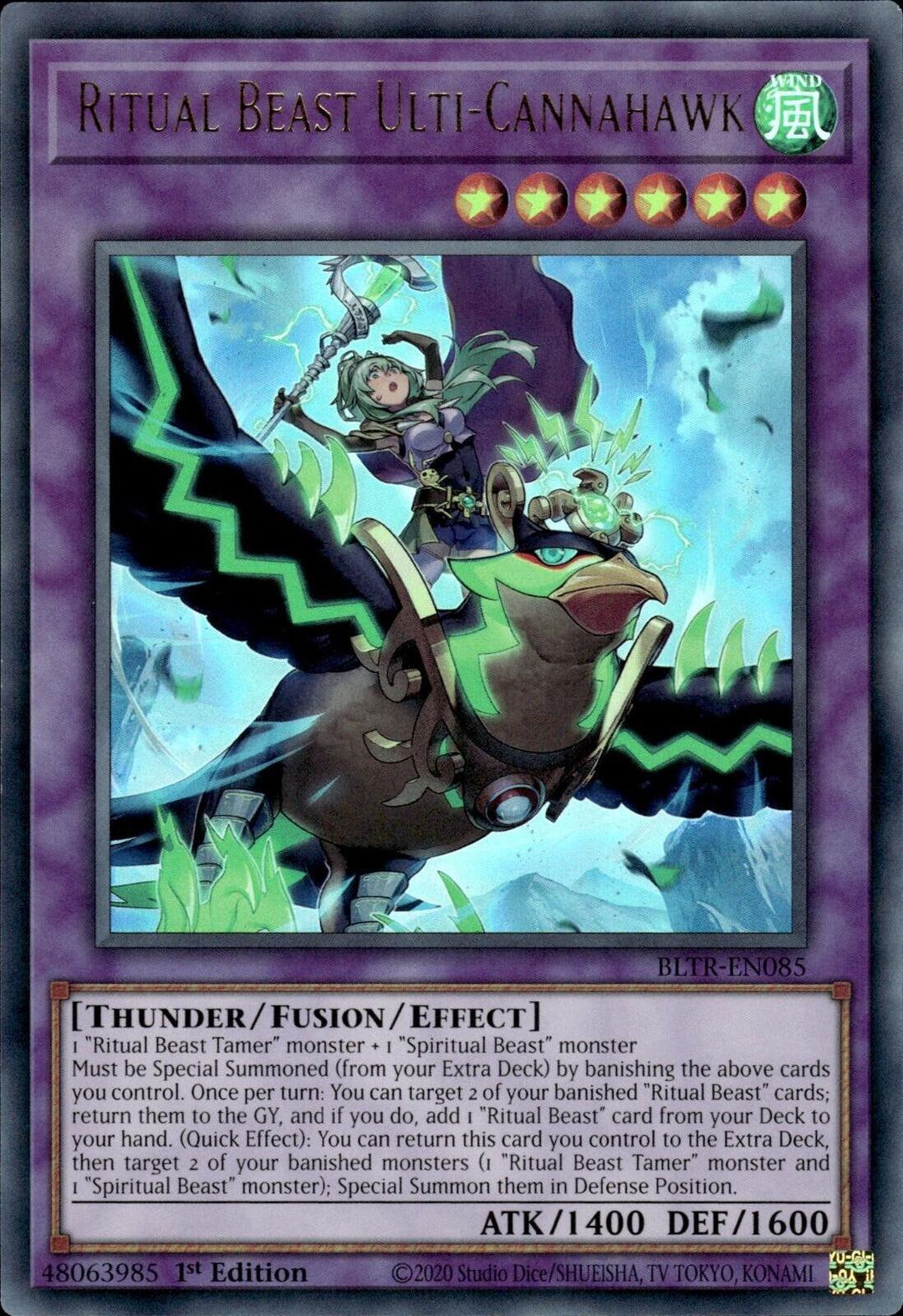 Ritual Beast Ulti-Cannahawk (Alternate Art)
