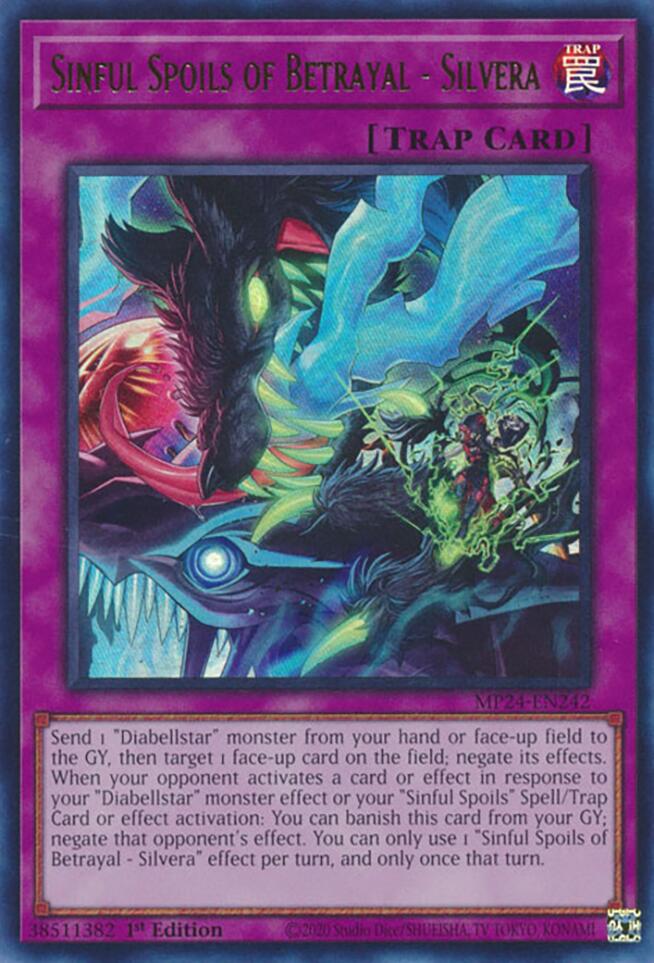 Sinful Spoils of Betrayal - Silvera