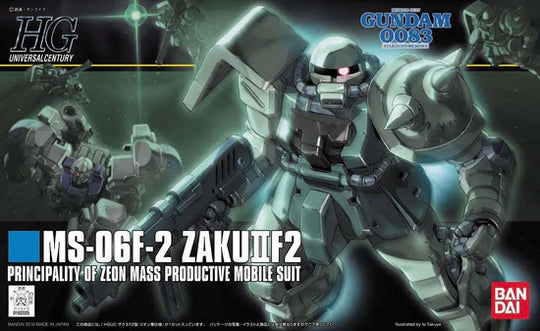 HGUC 1/144 #105 MS-06F-2 Zaku II F2 (Zeon Ver.)