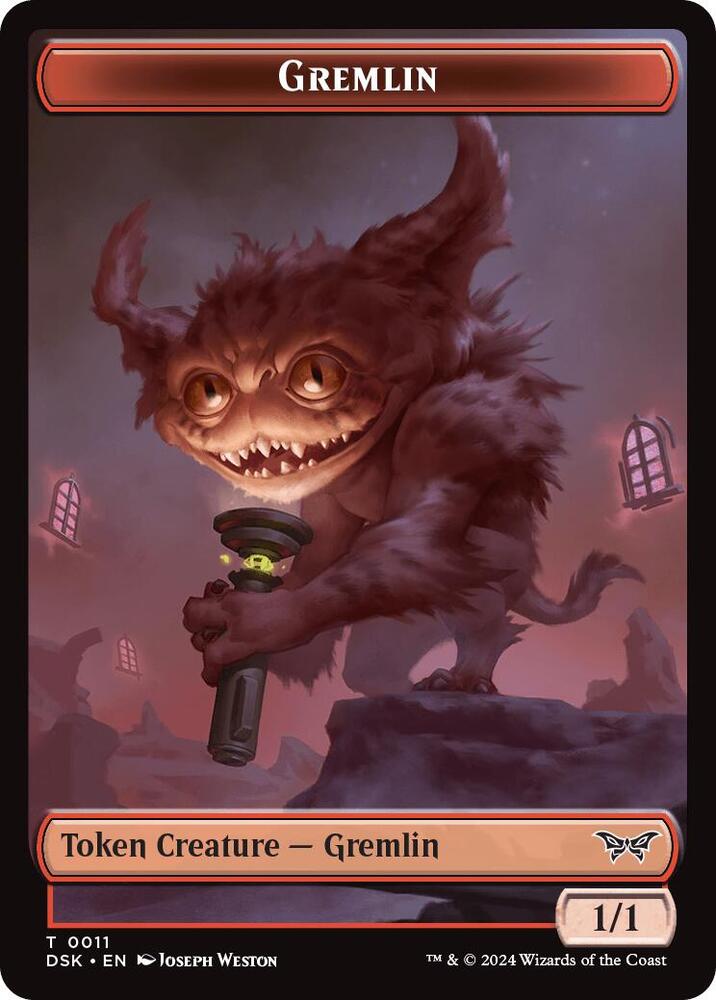Spirit (0008) // Gremlin Double-Sided Token (Back)