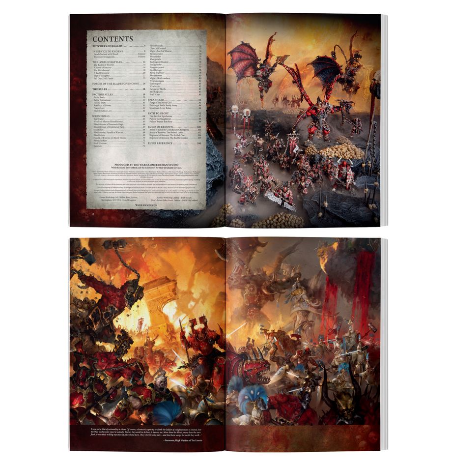 BATTLETOME: BLADES OF KHORNE
