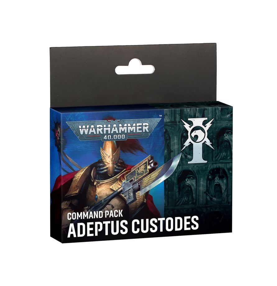 Warhammer 40,000 Adeptus Custodes Command Pack