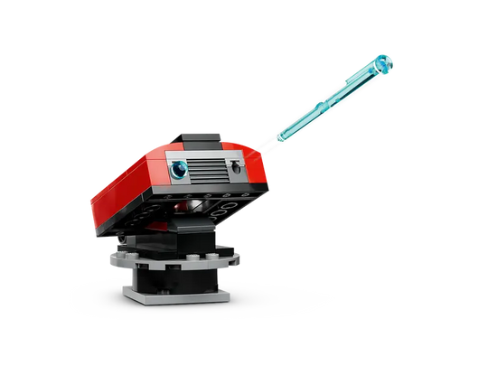 Fire Station with Fire Truck