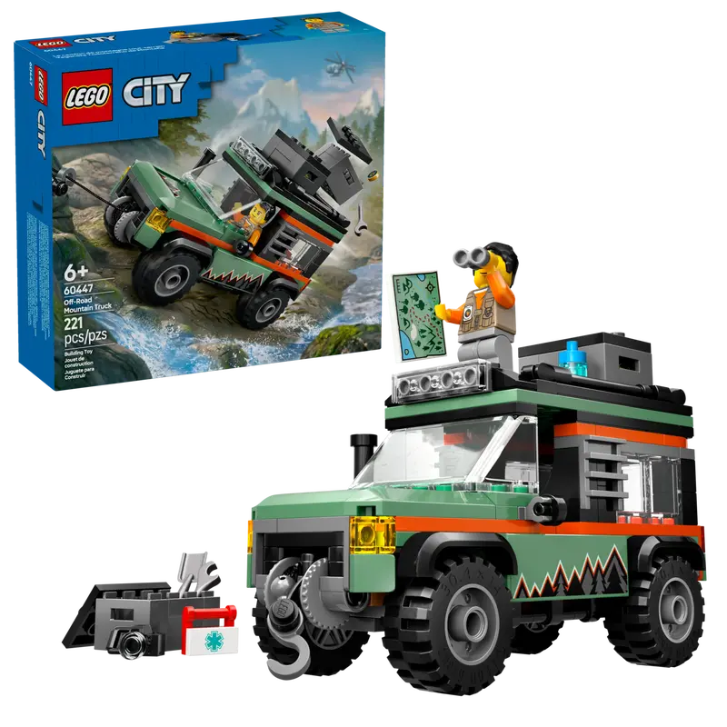 Off-Road 4x4 Mountain Truck