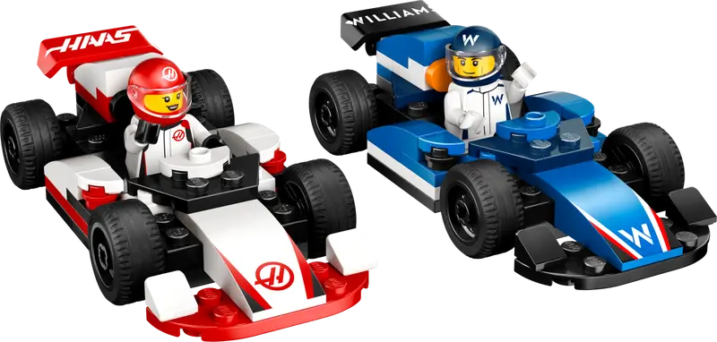 F1® Williams Racing & Haas F1® Race Cars