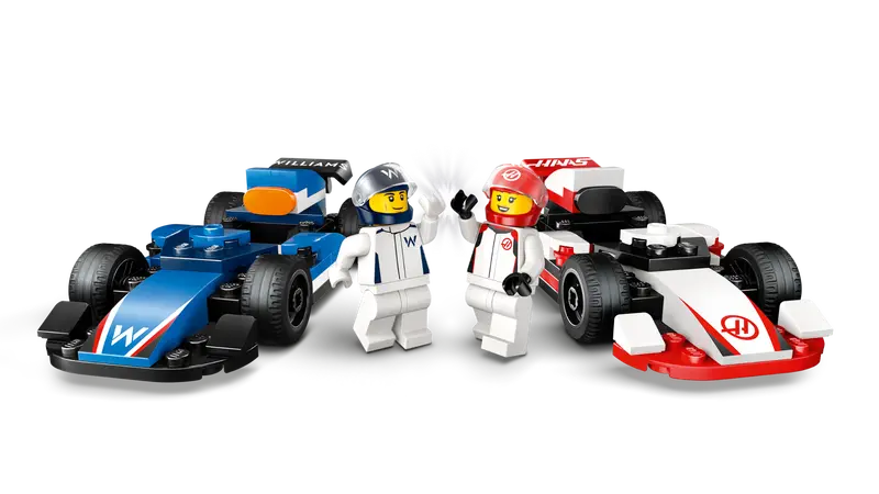 F1® Williams Racing & Haas F1® Race Cars