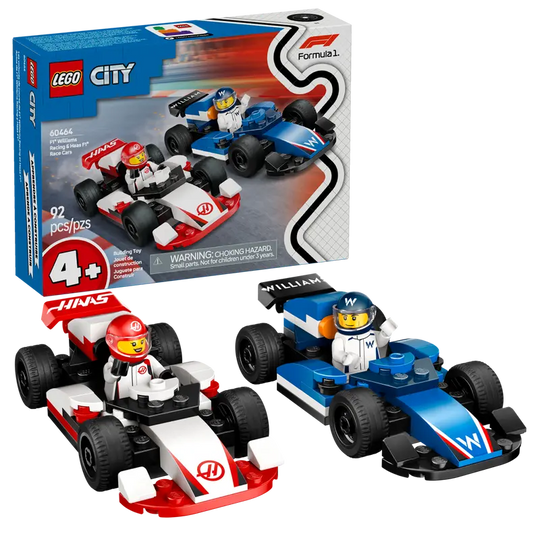 F1® Williams Racing & Haas F1® Race Cars