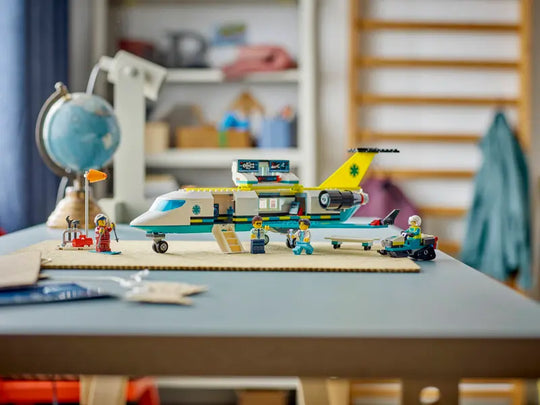 Emergency Air Ambulance Airplane