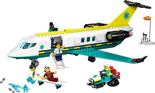 Emergency Air Ambulance Airplane