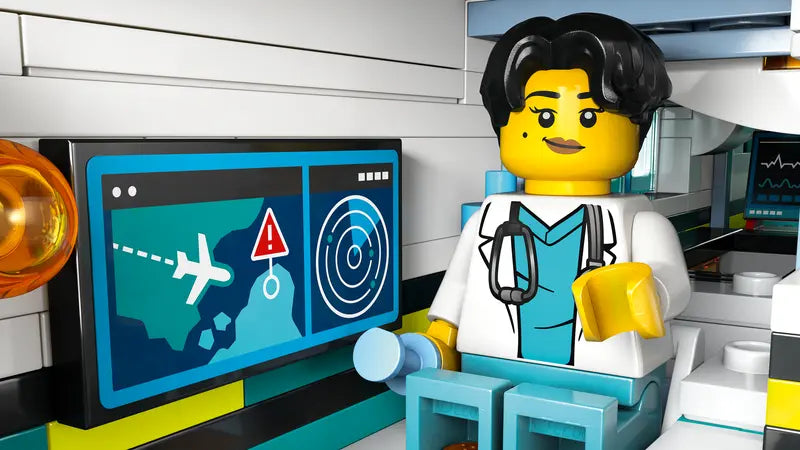 Emergency Air Ambulance Airplane