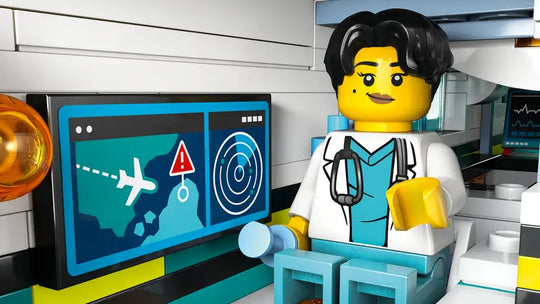 Emergency Air Ambulance Airplane