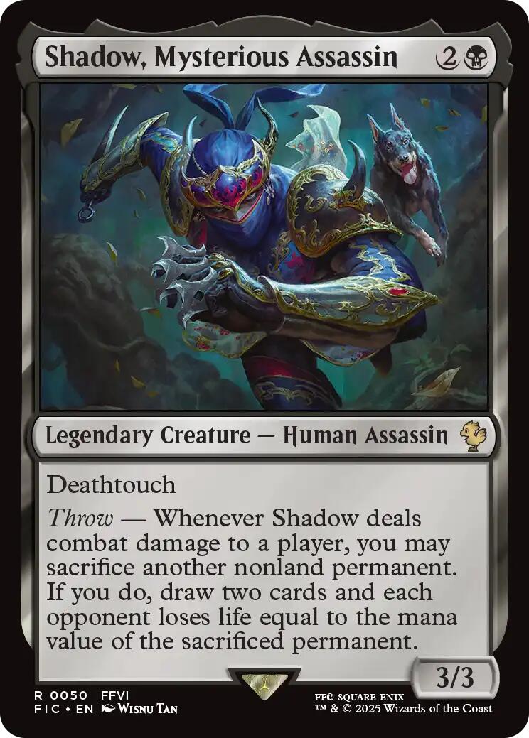 Shadow, Mysterious Assassin