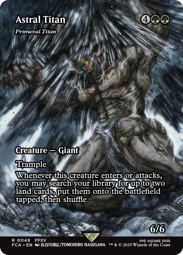 Astral Titan - Primeval Titan (Showcase)