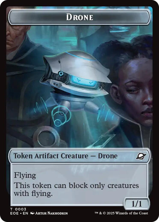 Drone // Lander (0005) Doubled-Sided Token