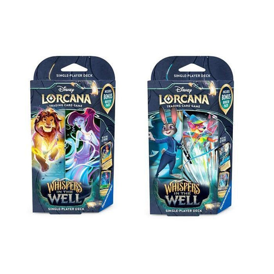 Lorcana: Whispers In the Well Starter Decks