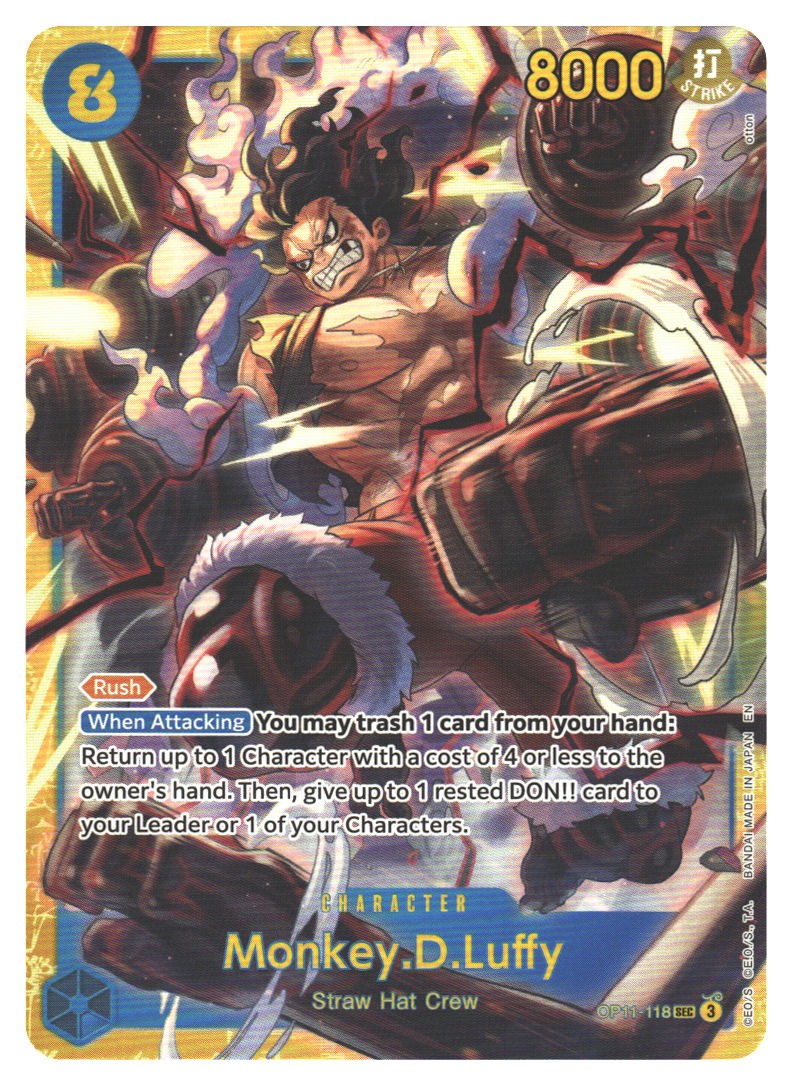 Monkey.D.Luffy - OP11-118 (Nami Deck)