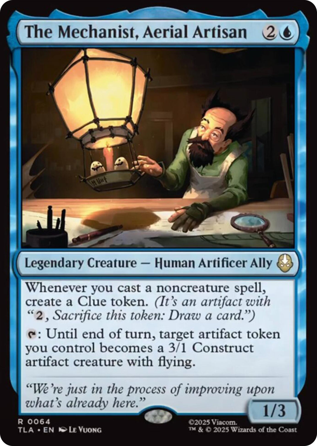 The Mechanist, Aerial Artisan
