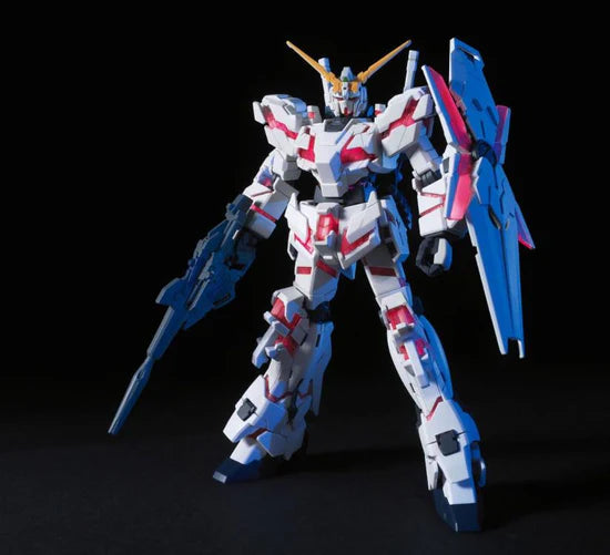 HGUC 1/144 #100 RX-0 Unicorn Gundam (Destroy Mode) Limited with head gear