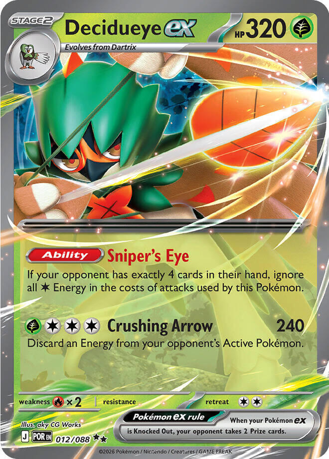 Decidueye ex - 012/088