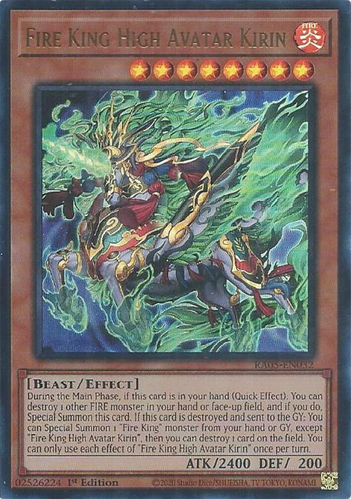 Fire King High Avatar Kirin (Ultra Rare)