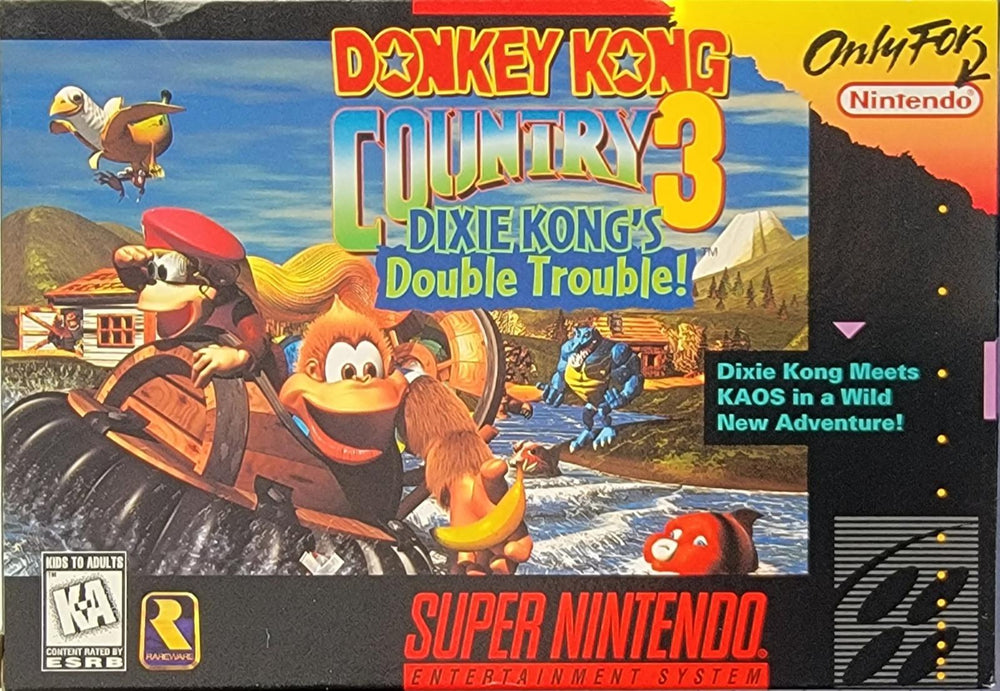 Gunpla-Box - Donkey Kong Country 3 - Video Game - Super Nintendo