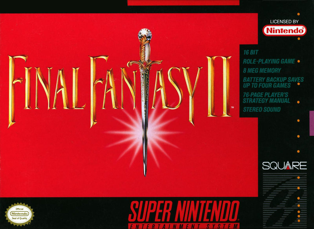Gunpla-Box - Final Fantasy II - Video Game - Super Nintendo