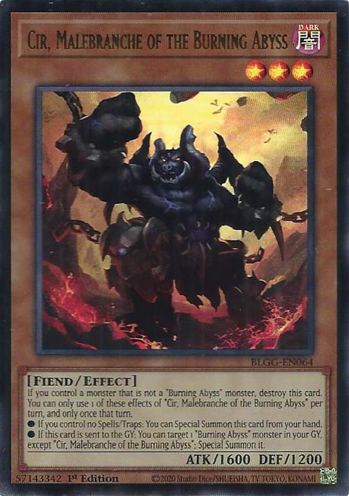 Cir, Malebranche of the Burning Abyss
