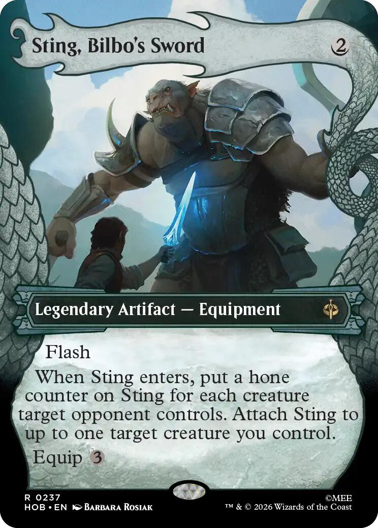Sting, Bilbo's Sword (Showcase)
