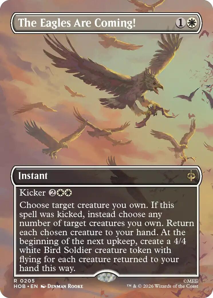 The Eagles Are Coming! (Borderless)