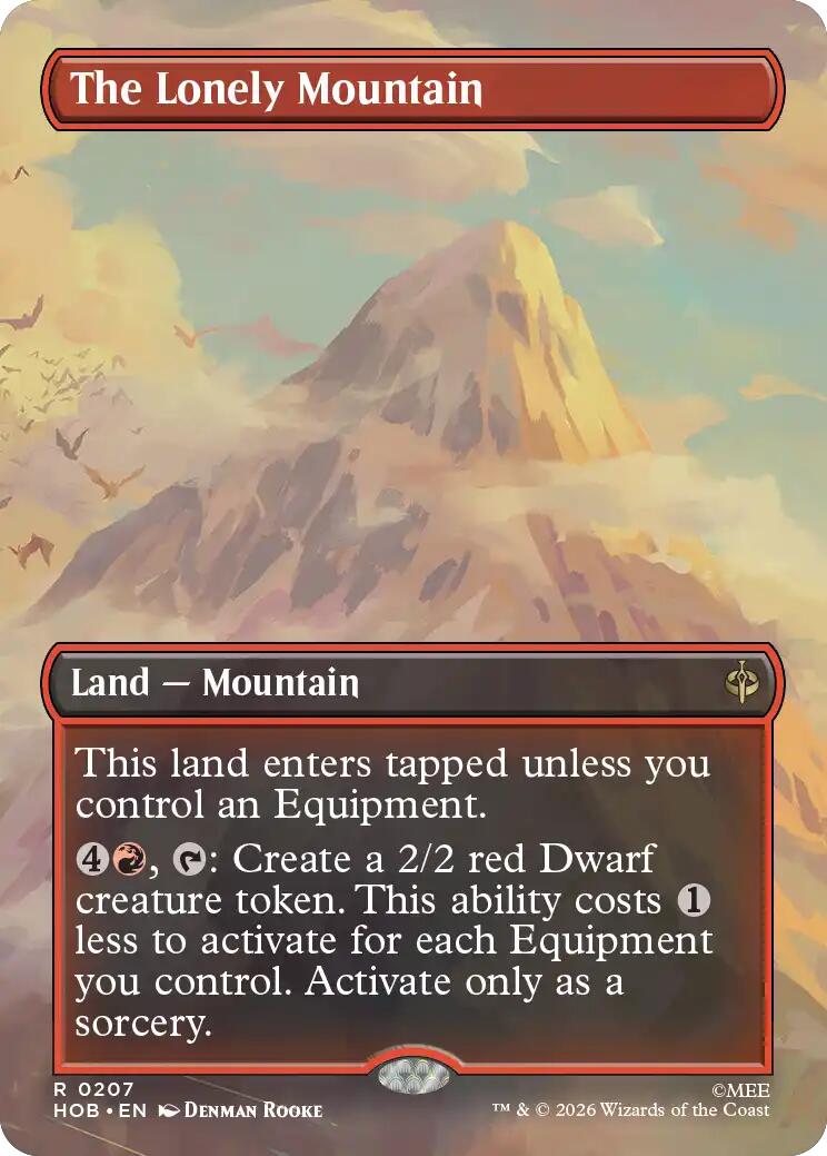 The Lonely Mountain (Borderless) (0207)