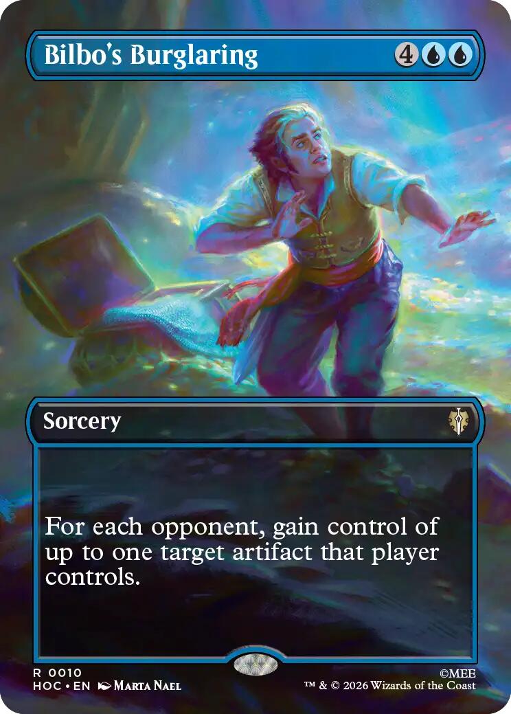 Bilbo's Burglaring (Borderless)