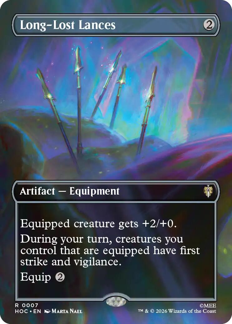 Long-Lost Lances (Borderless)