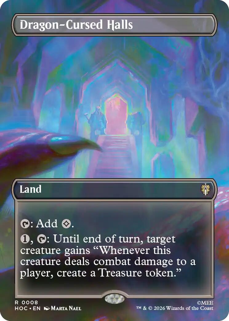 Dragon-Cursed Halls (Borderless)