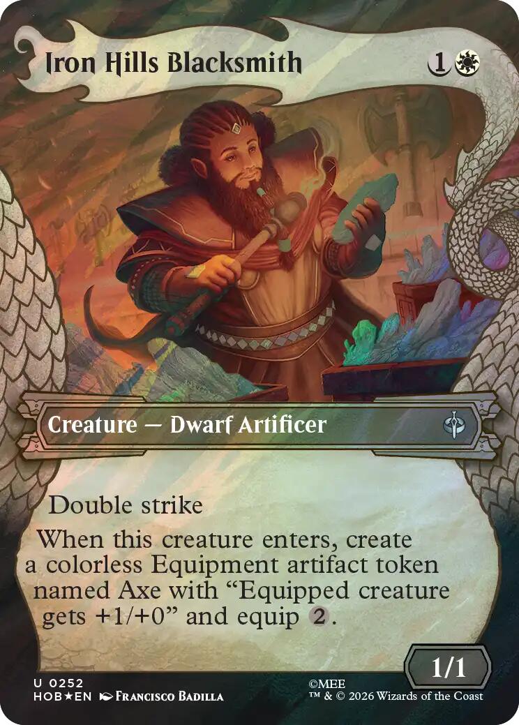 Iron Hills Blacksmith (Showcase) (Surge Foil)